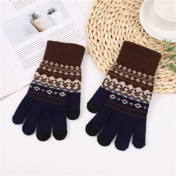 oly-943d44b42432338aa0e8fb35cf92db6e Wholesale Thick and Warm Knitted Gloves with Velvet