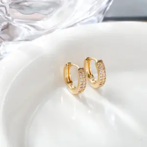 Gold 14 x14mm (a pair)