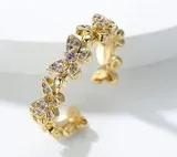 Golden Purple Diamond / Adjustable Opening