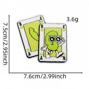 Green plant cloth sticker 3#