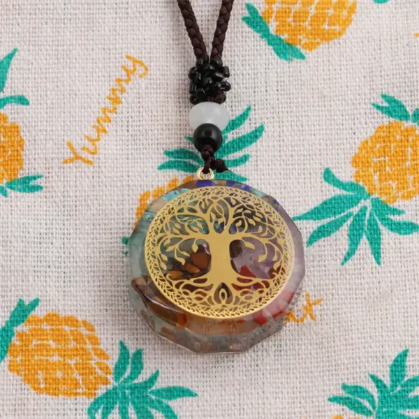 Wholesale Fashion Alloy Natural Stone Necklace In Bulk