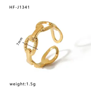 HF-J1341-Gold / Adjustable Opening