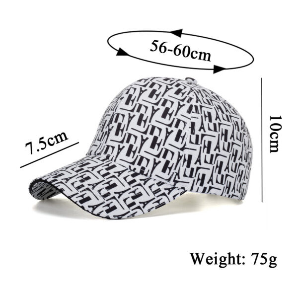 Wholesale Cross-border AliExpress Amazon ebay new letter printed sandwich baseball cap cap B1003