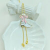 oly-94acb323a06833a9b89c5ecdf14c50b6 Wholesale Western cowgirl boots pink bow necklace