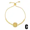 Copper Geometric Artificial Gemstones Copper Bracelets