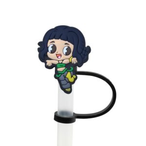 099-03 Black / 10mm silicone straw cap