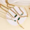 Wholesale PVD Coated 18K Gold Real Gold Plated Bow Knot Stainless Steel Retro Waterproof Non Tarnish 304 Stainless Steel