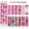 Wholesale Autism Christmas Halloween suit UV DTF Transfer Crystal Pen Sticker