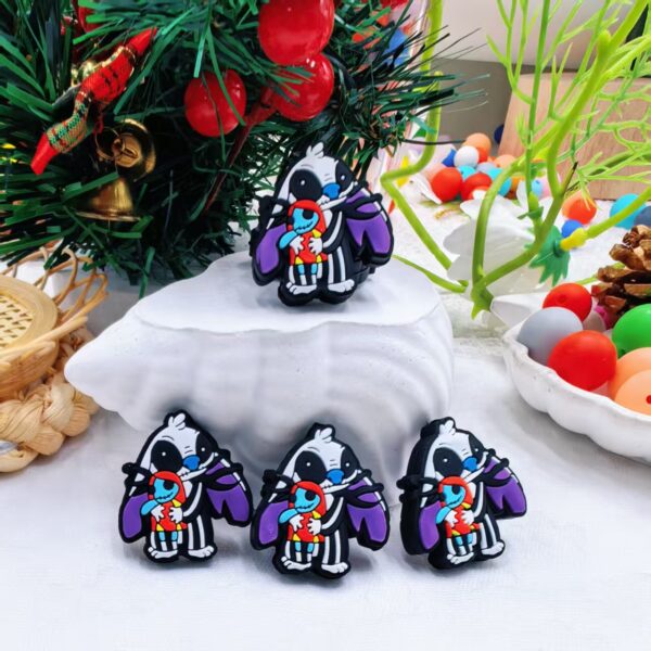 Wholesale Cartoon Beads DIY Silicone 2D Beads