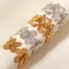 Wholesale Modern Style Geometric Plant 304 Stainless Steel 18K Gold Plated Bangle In Bulk