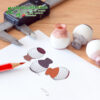 Wholesale Micro-landscape Fleshy Ornaments Resin Crafts Simulation Ceramic Small Vase Creative Home Desktop Small Ornaments