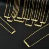 Wholesale Jewelry Simple Style Constellation 304 Stainless Steel 18K Gold Plated Plating Pendant Necklace