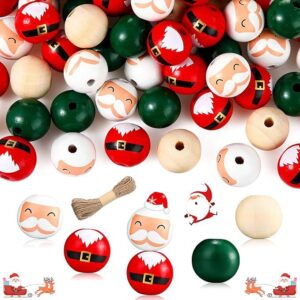 oly-9512f5bdda3555d165ffa3fa1d8b968d Wholesale Santa Claus wooden bead