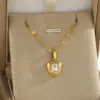 Wholesale Ion Plating (IP) 18K Gold Plated 18K Gold Sun Heart Shape Bow Knot 201 Stainless Steel 304 Stainless Steel Simple Style Classic Style 201 Stainless Steel Pendant Necklace