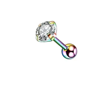 Color 4mm White Zirconium