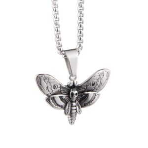 Butterfly Skull Single Pendant