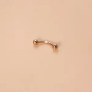 Eyebrow Nails-Rose Gold / 10mm