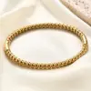 Wholesale Classic Style Solid Color Stainless Steel Plating Gold Plated Bangle