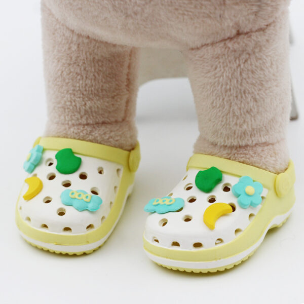 Wholesale 20cm cotton doll cave shoes slippers 14 inch toy shoes beach shoes
