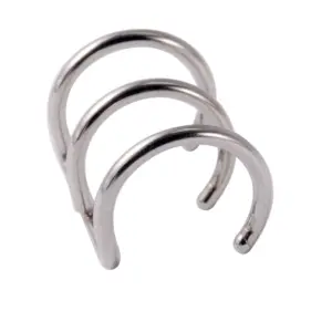 Steel Three-Layer Ear Clip 1. 2x8mm