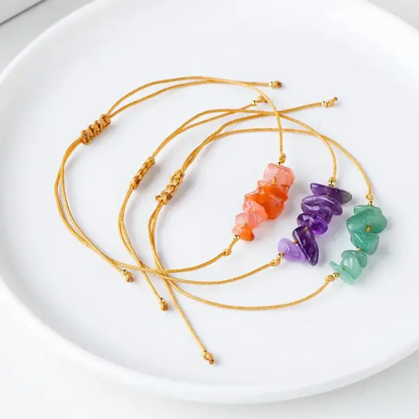 Fashion Irregular Crystal Beaded Bracelets 1 Piece