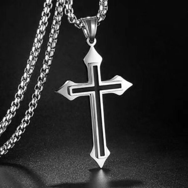 oly-95632b00f5ea483afbab4e0f58488190 Wholesale Cross Necklace Men and Women ins Cole Trendy Didi Pendant Personalized Student Hip-Hop Men's Aessories Trendy