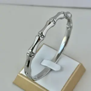 Bamboo Silver Bracelet