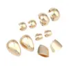 Wholesale 1 Pair Elegant C Shape Heart Shape Polishing Plating Copper 18k Gold Plated White Gold Plated Ear Studs