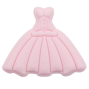 Wedding dress pink [silicone beads]