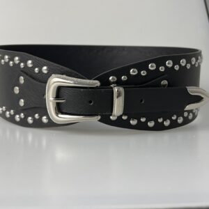 Rivet waist seal black / 108cm