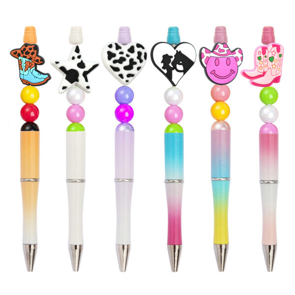 oly-957c15e167280265f31a7bf27781cbfd Wholesale DIY Pen Beads High-Value Student Stationery Jewelry