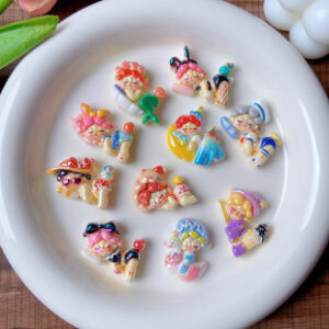 Beauty in prone position (straight hole 2mm) mixed style randomly sent