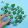 Wholesale Christmas Tree Baby Pacifier Beads