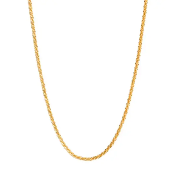 PVD Coated 18K Gold Plated Geometric 304 Stainless Steel Simple Style Waterproof Non Tarnish 304 Stainless Steel Necklace