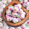 Wholesale 10pcs 16mm round beads ins wind diy beads