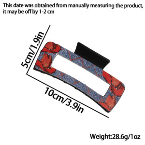 10-5 square hollow red hat / Can be specified