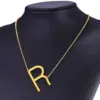 Wholesale Jewelry Fashion Letter 304 Stainless Steel 18K Gold Plated Plating Stainless Steel Necklaces