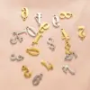 Wholesale PVD Coated 18K Gold Real Gold Plated Number Stainless Steel Simple Style Waterproof Non Tarnish