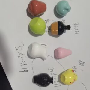 8pcs-without flowers-resin