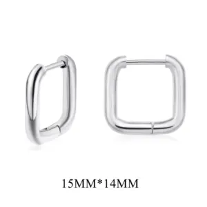 Steel Color 15*14mm