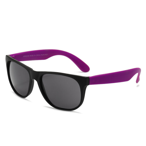 Wholesale Pp Classic Sunglasses Frosted Promotional Gift Advertising Custom Wayfarer Glasses Fda Cross-Border Environmentally Friendly Sunglasses