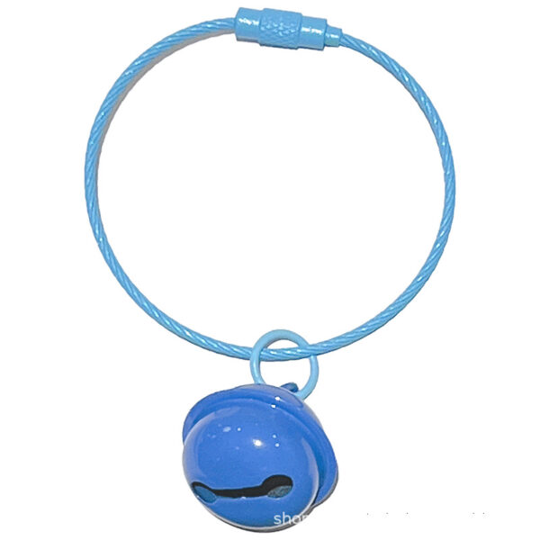 oly-95e911e3b900e4ea959e6eebe7949dac Wholesale DIY Color Bell Keychain Candy Color Paint Traveller Student School Bag Pendant Small Gift Doll Hanging Ornaments