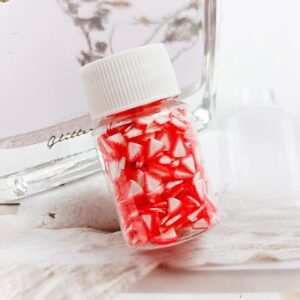 16 Triangle Strawberry-White