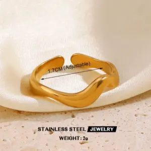 Gold Shaped Ring