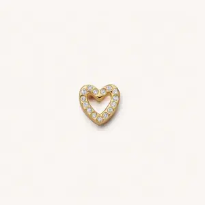 Zirconia Heart (Single Accessory)