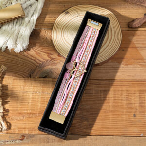 Gift box-pink / PU leather