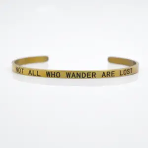 NOT ALL WHO WANDER ARE LOST