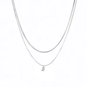 White Gold Color Double Layer / B