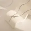 Wholesale Jewelry Basic Commute Solid Color 304 Stainless Steel 18K Gold Plated Necklace