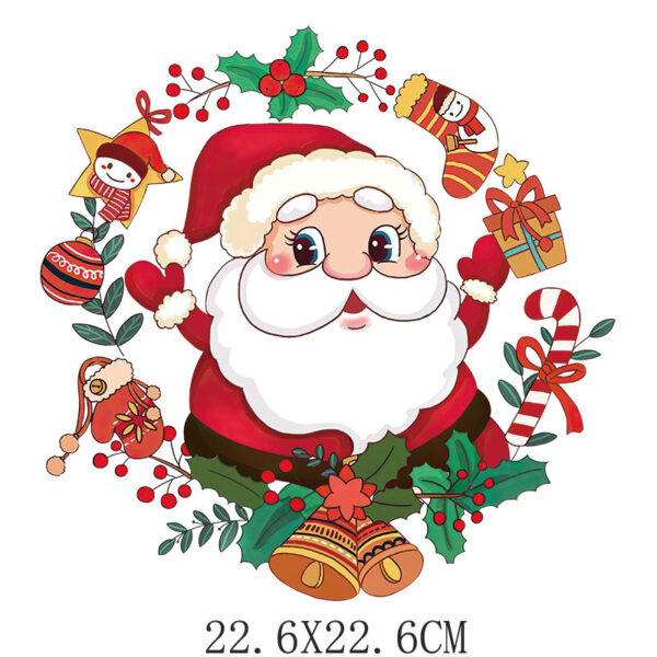 Wholesale Christmas heat transfer stickers